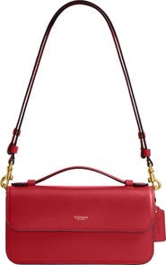 COACH Elora Refined Leather Top Handle Bag