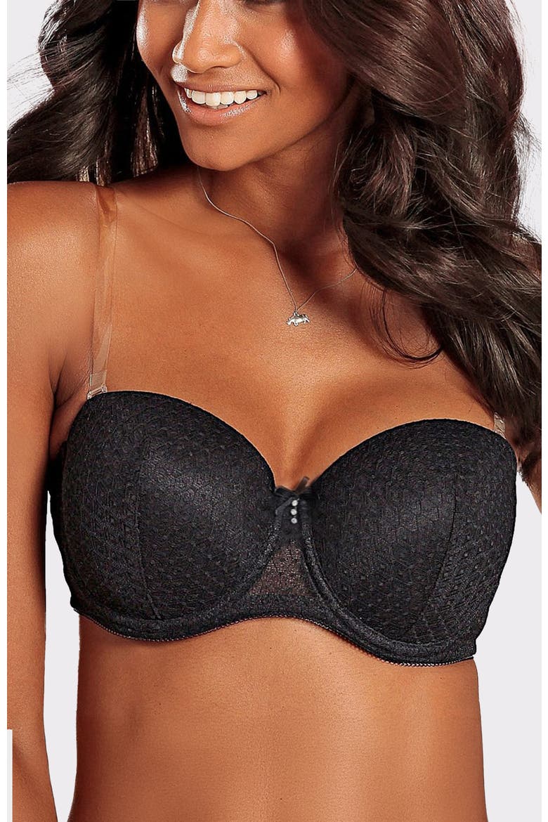 Multiway Strapless T-Shirt Bra, Main, color, Black