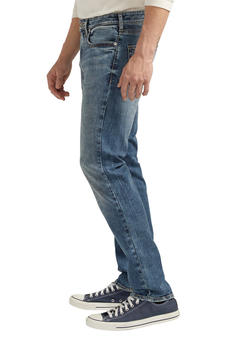 Konrad Slim Straight Leg Jeans, Alternate, color, INDIGO