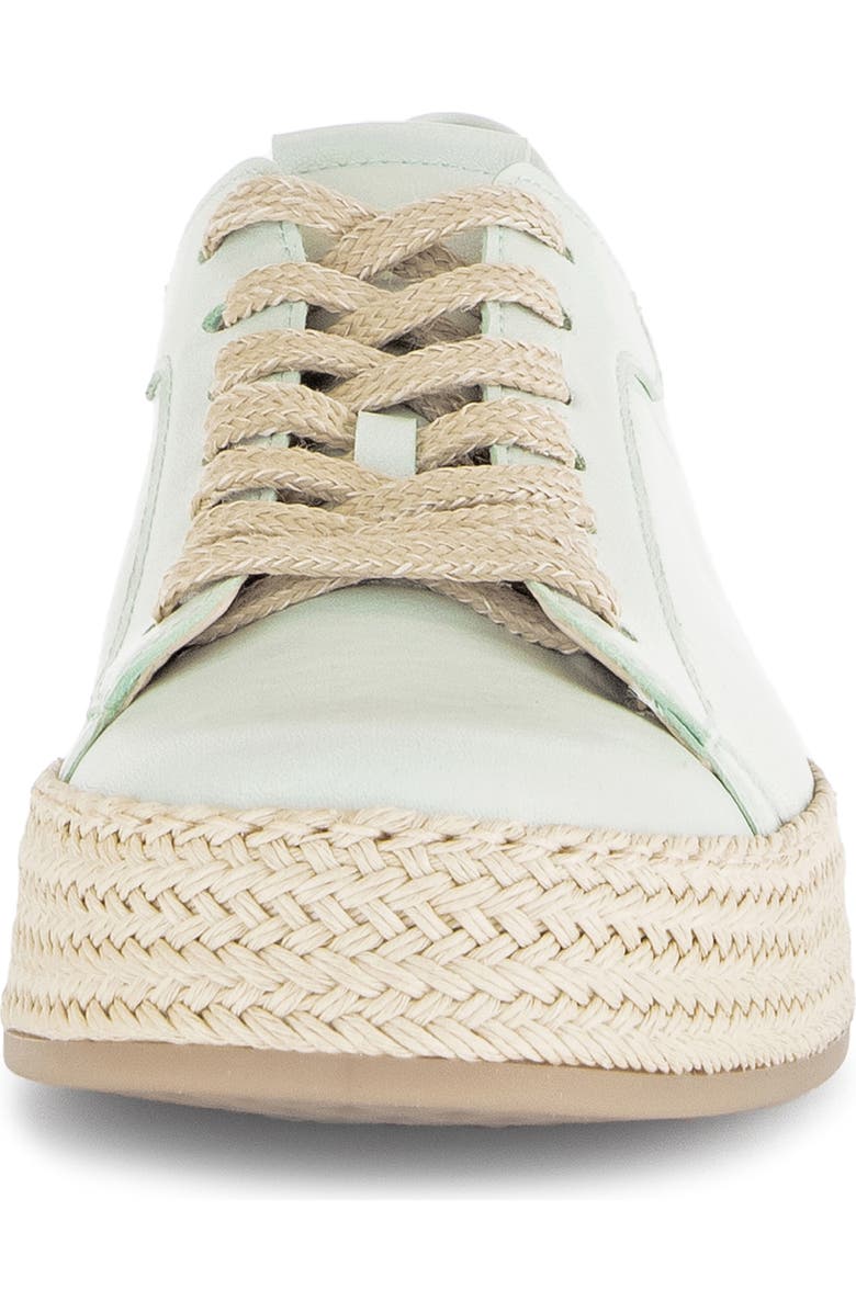 Gabor Platform Sneaker, Alternate, color, Mint