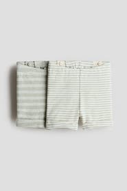 H&M 2-pack Cotton Jersey Shorts