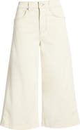 Veronica Beard Marlowe High Waist Culotte Jeans