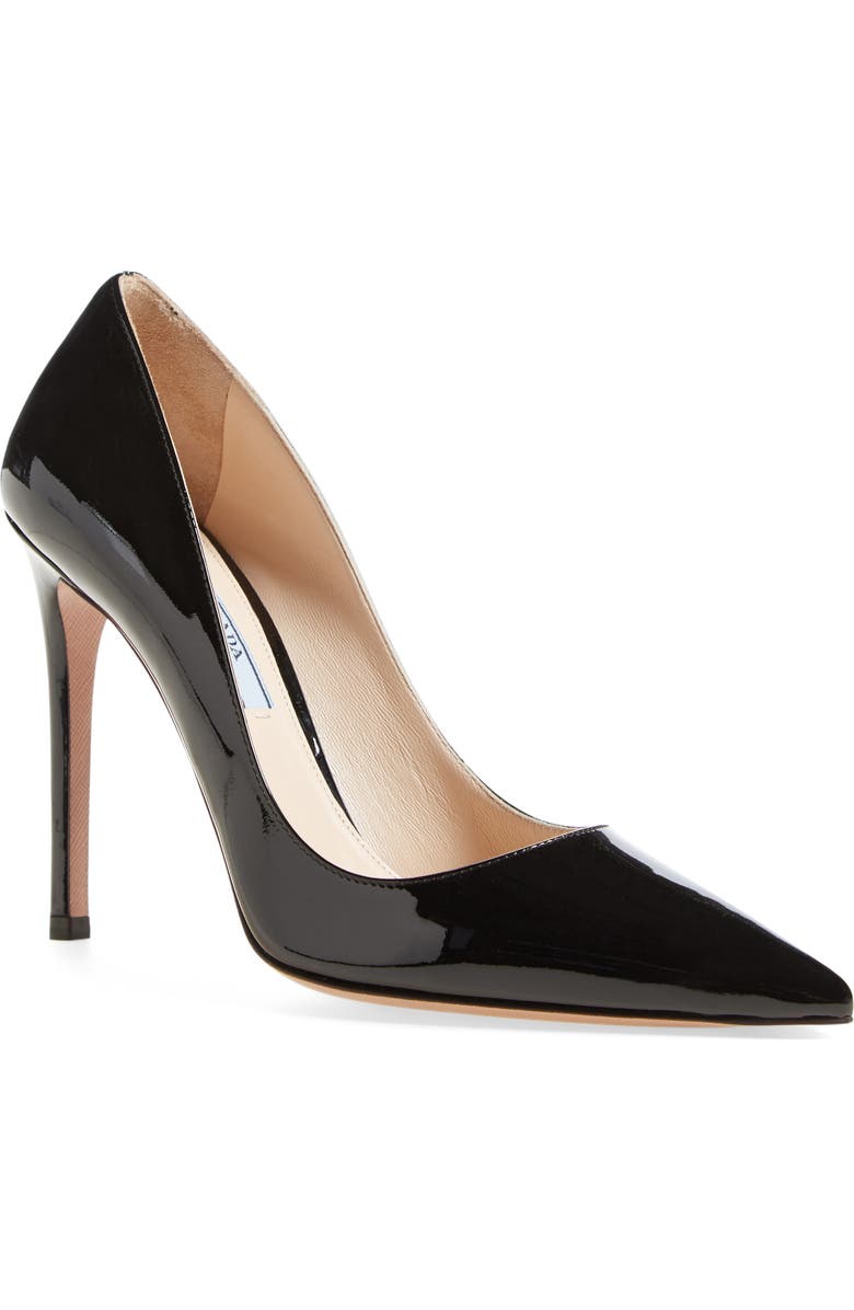Prada Pointed Toe Pump, Main, color,