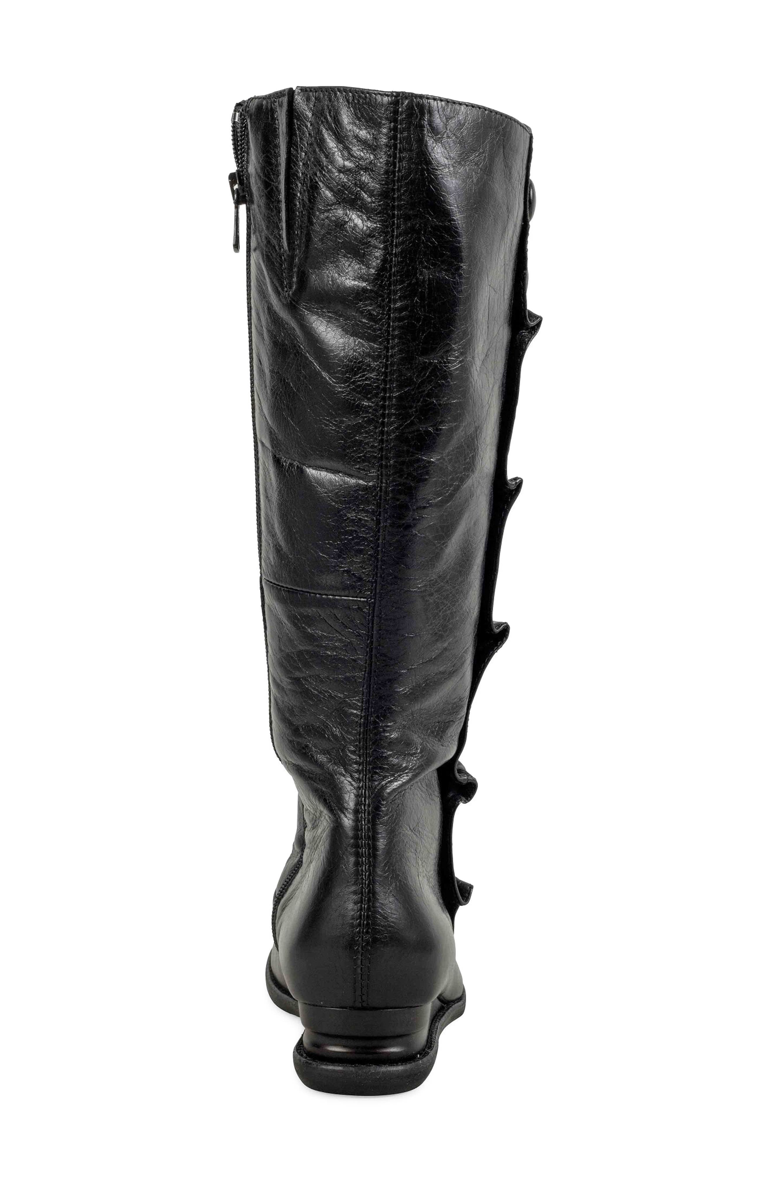 Miz Mooz Bobbie Mid Calf Boot, Alternate, color, Black