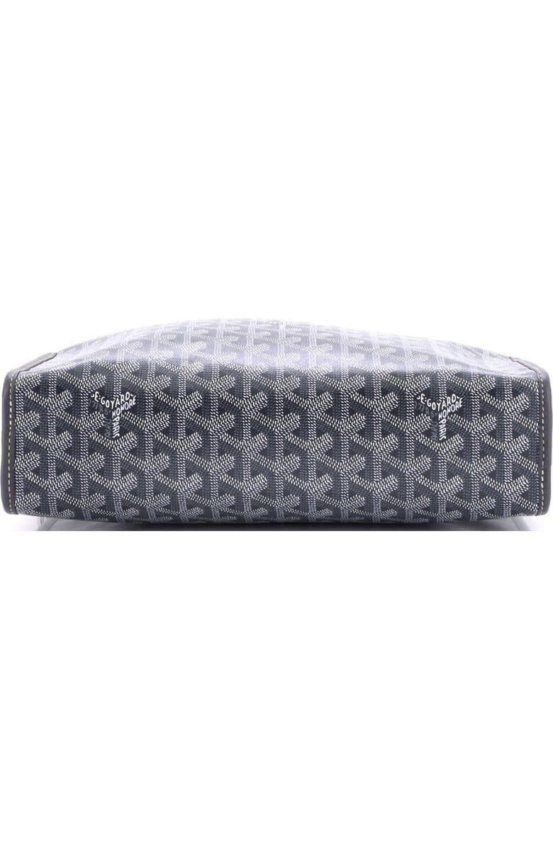 Pre-Owned Goyard Jouvence Toiletry Pouch Coated Canvas GM, Alternate, color, Gray