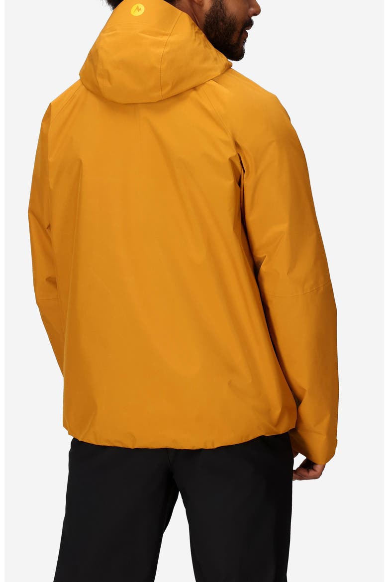 Waypoint Gore-Tex® Waterproof Hooded Jacket, Alternate, color, HONEY GLAZE