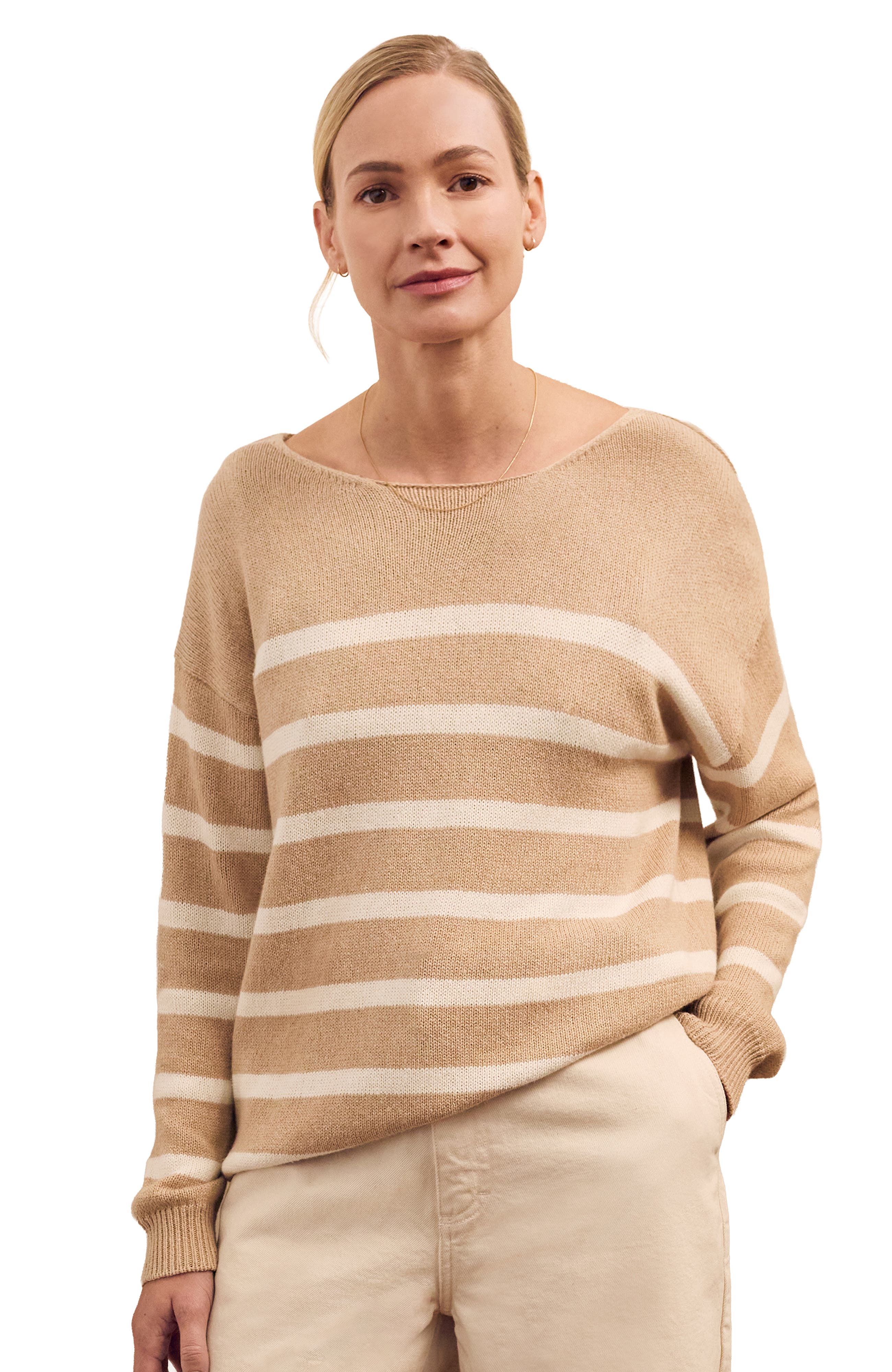 Oatmeal Stripe