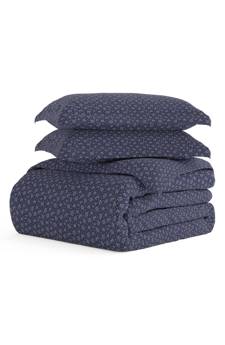 IENJOY HOME Premium Ultra Duvet Cover & Sham Set, Main, color, Navy