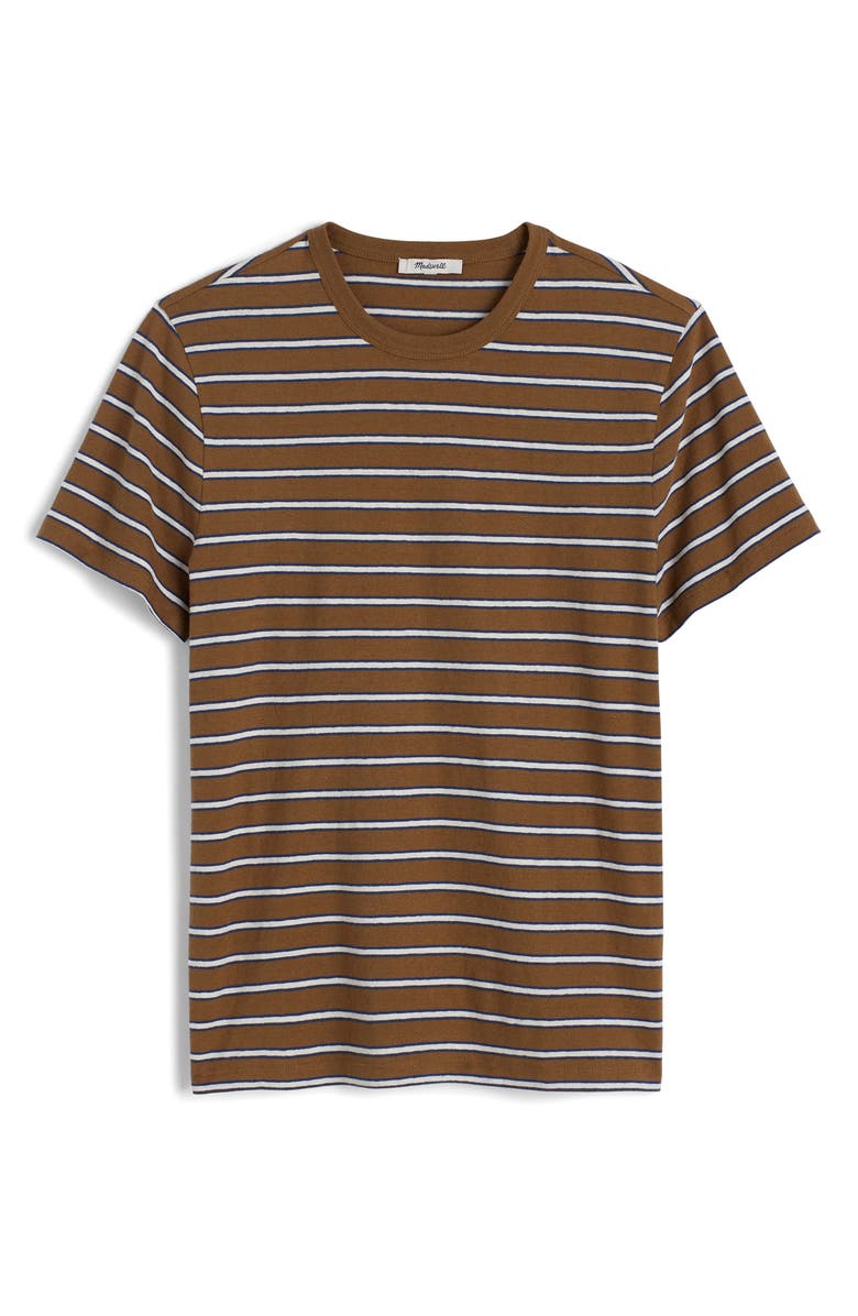 Madewell Allday Linen & Cotton T-Shirt, Alternate, color, Faded Birch