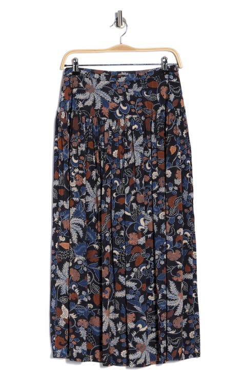 Blanche Pull-On Midi Skirt