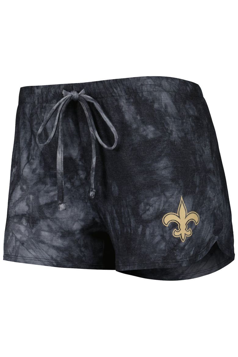 Women's Concepts Sport Charcoal New Orleans Saints Billboard Scoop Neck Racerback Tank and Shorts Sleep Set, Alternate, color, Charcoal