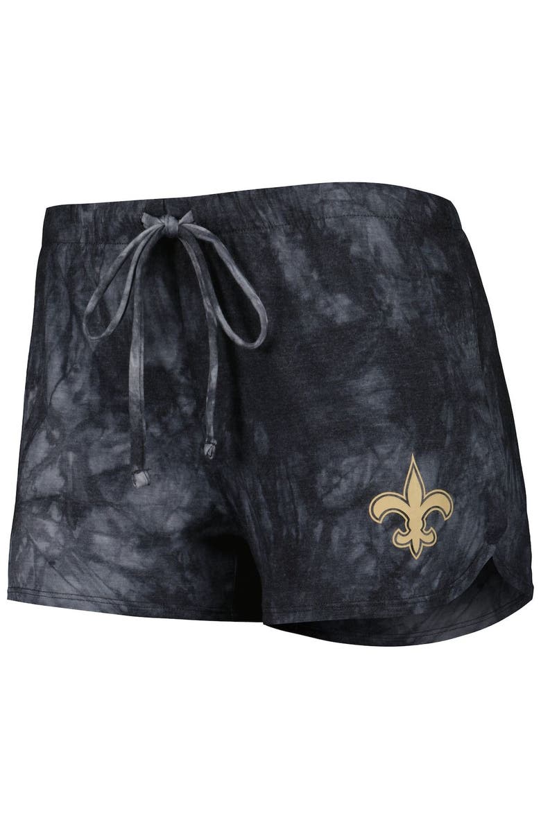 CONCEPTS SPORT Women's Concepts Sport Charcoal New Orleans Saints Billboard Scoop Neck Racerback Tank and Shorts Sleep Set, Alternate, color, Charcoal