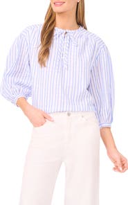 Ted Baker Rochelle Stripe Cotton Top