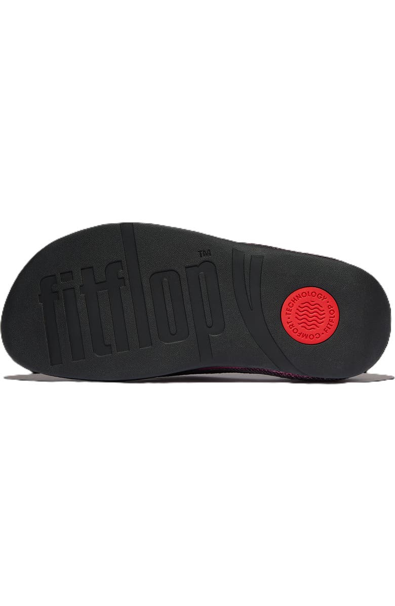 FitFlop Surfa Sequin Toe Post Sandals, Alternate, color, Ruby