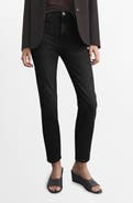 MANGO Claudia Crop Slim Fit Jeans