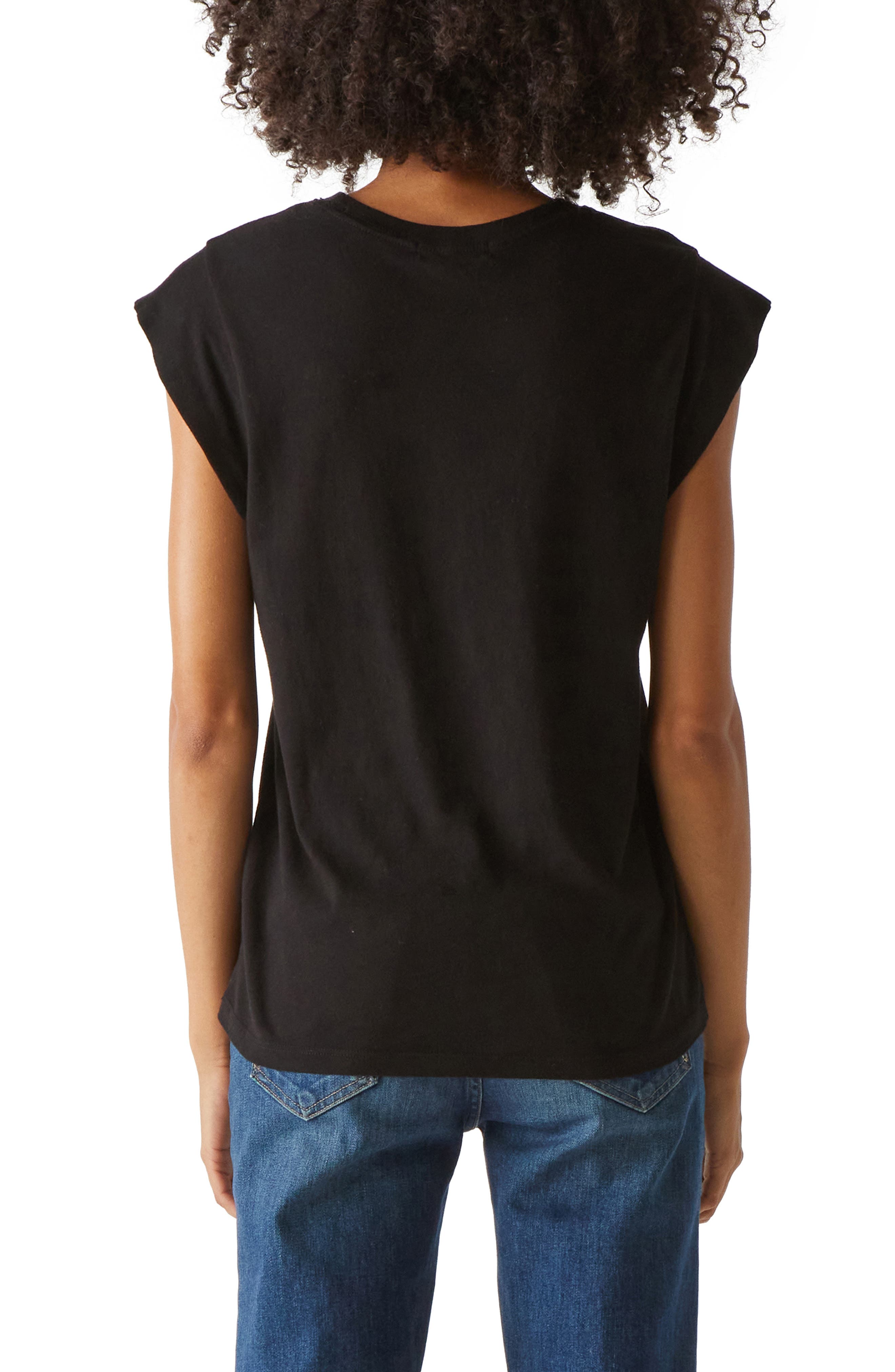 Joey Power Shoulder T-Shirt - image 2