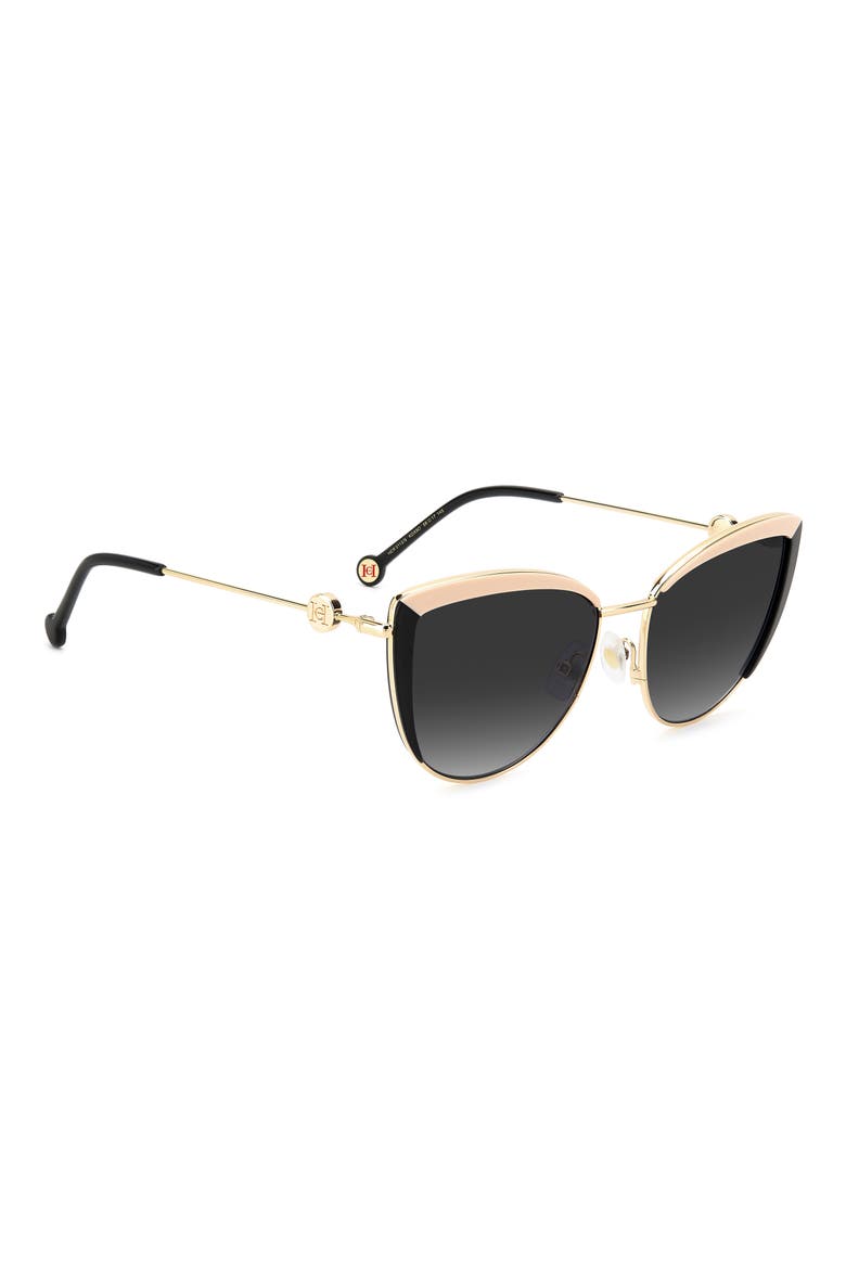 58mm Cat Eye Sunglasses, Alternate, color, 0KDX-9O