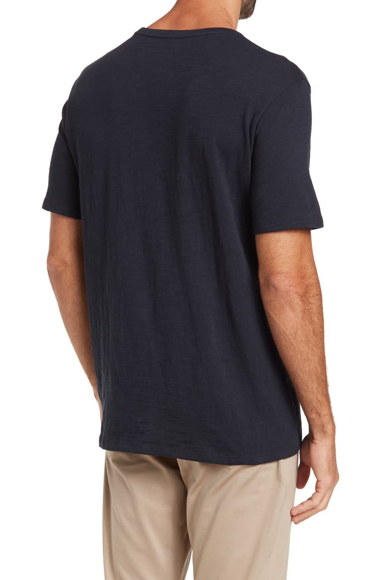 Short Sleeve Slub Crewneck T-Shirt, Alternate, color, COASTAL