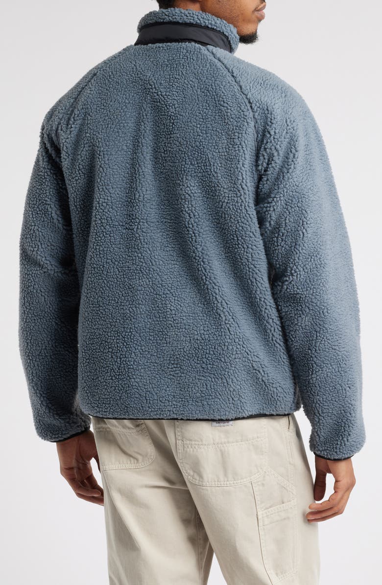 Carhartt Work In Progress Prentis Camo Fleece Jacket, Alternate, color, Dove Grey / Black