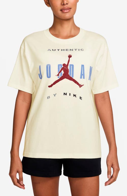 Jordan Flight Relaxed Fit Cotton Graphic T-shirt In Multi