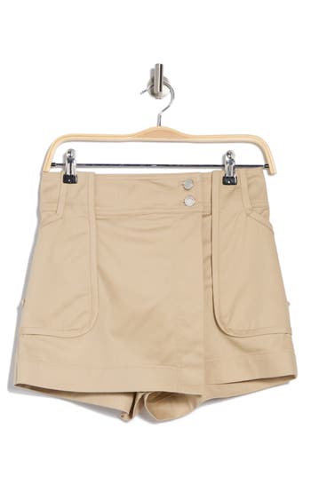 Derek Lam 10 Crosby Covey Utility Skort In Neutral