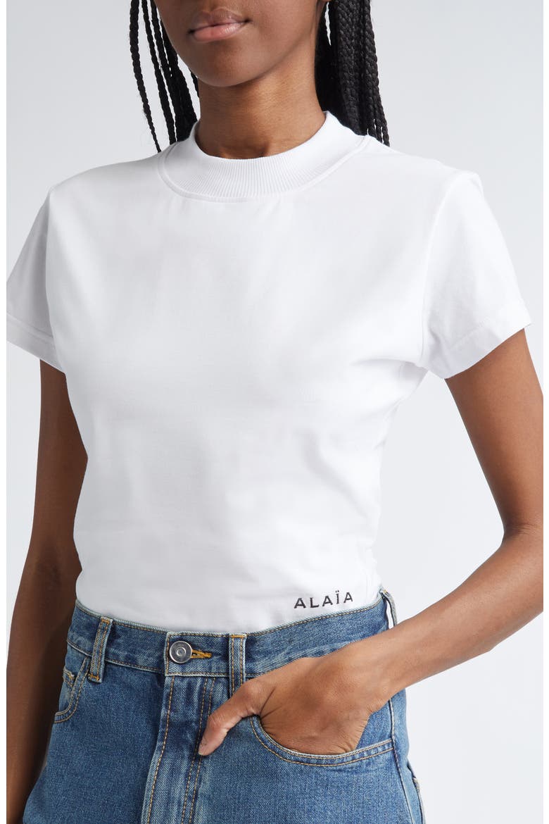 T-Shirt Body, Alternate, color, BLANC