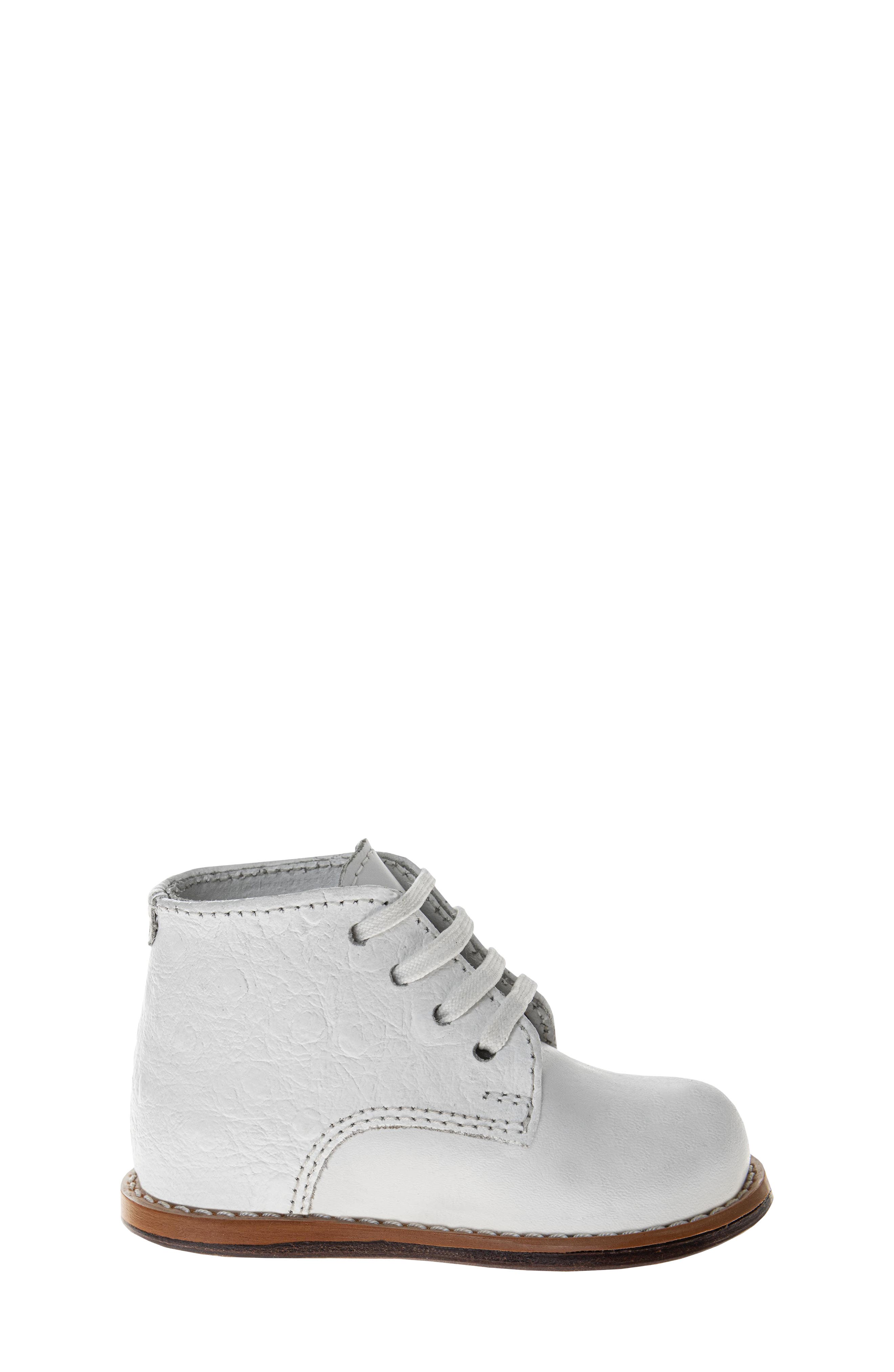 Kids' Ostrich Print High Top Bootie, Alternate, color, WHITE OSTRICH