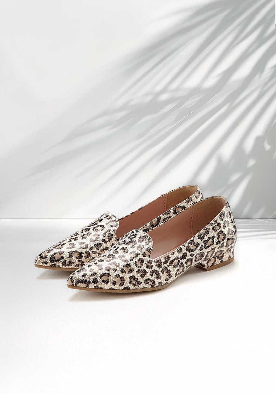 Leopard Print Loafers, Alternate, color, Leopard