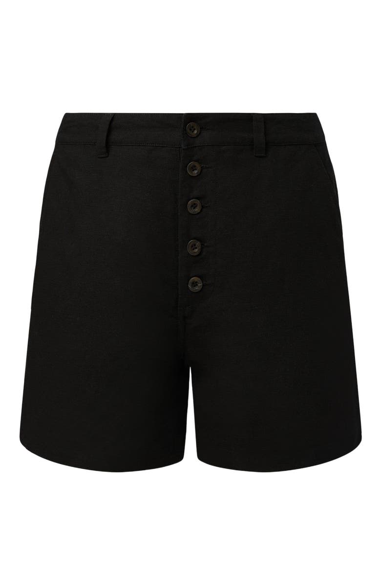 Onia Air Linen Boyfriend Short, Alternate, color,