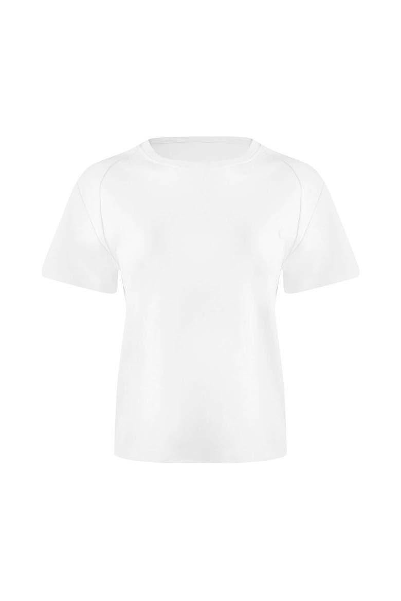 J Logo Oversize Basic T-Shirt, Alternate, color, Purple