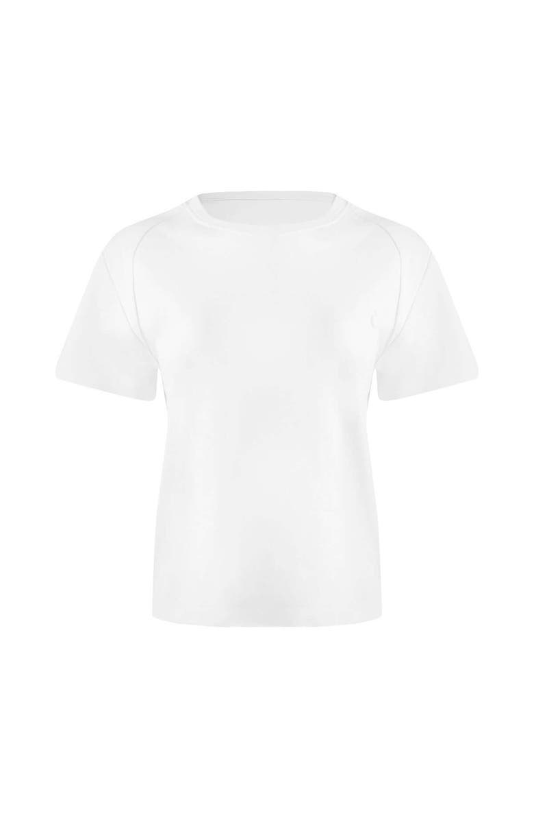 Jendue J Logo Oversize Basic T-Shirt, Alternate, color, Black