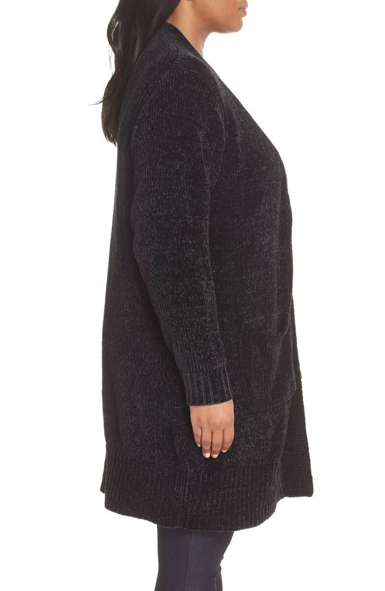 MICHAEL Michael Kors Chenille Cardigan, Alternate, color,