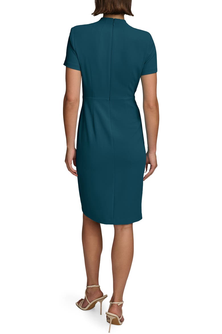 Ruched Sheath Dress, Alternate, color, TIDE