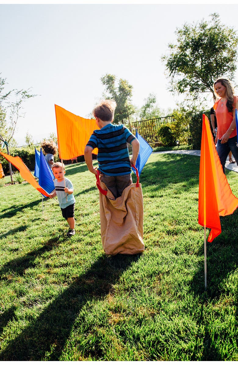 Pacific Play Tents Set of 2 Jumping Sacks, Alternate, color, Brown