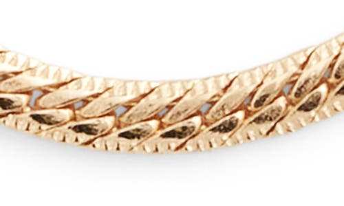 Soko Safu Herringbone Chain Necklace In Gold