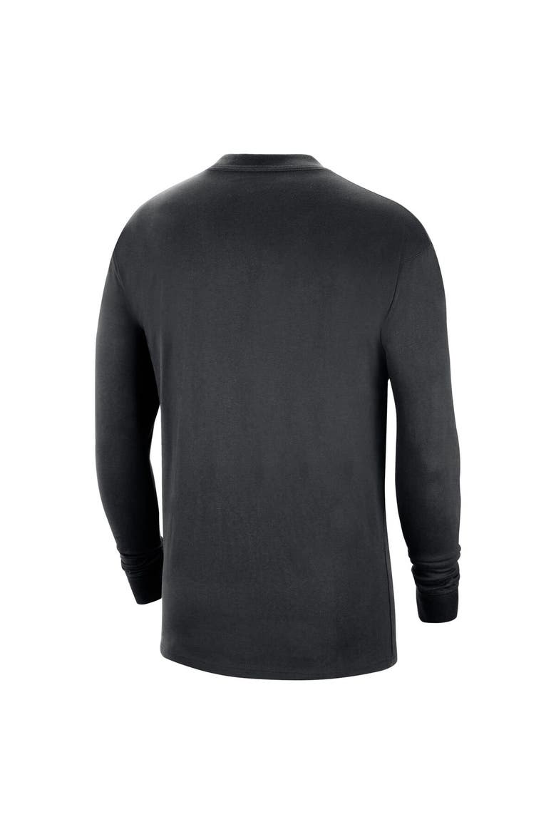 Men's Nike Black Phoenix Suns 2023/24 City Edition Max90 Expressive Long Sleeve T-Shirt, Alternate, color, Black