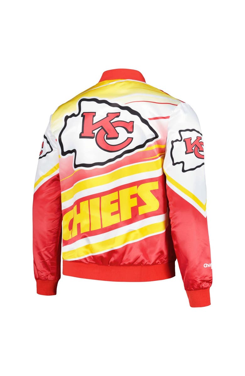 Chalk Line Men's Chalk Line Red Kansas City Chiefs Fanimation Satin Full-Snap Jacket, Alternate, color, 