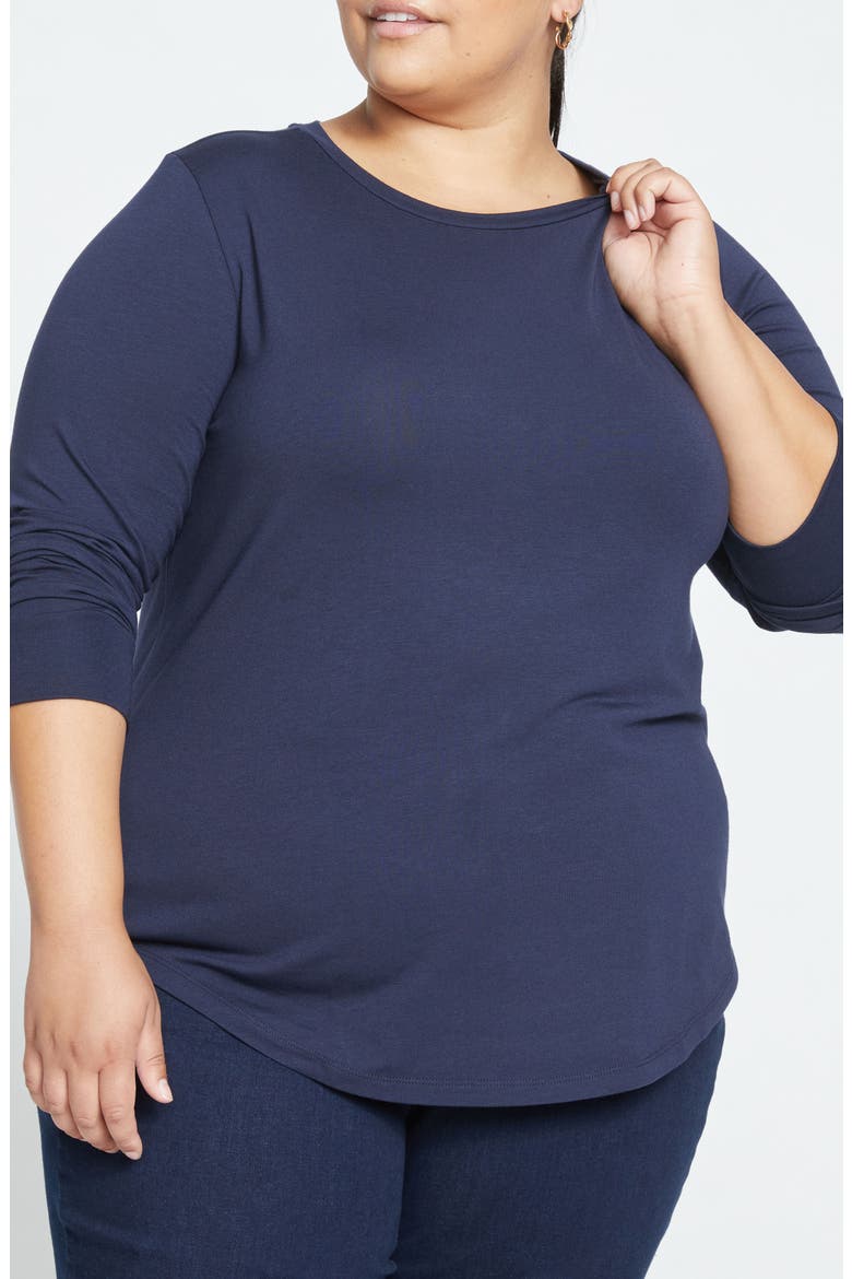 T Rex Long Sleeve Tee, Alternate, color, MIDNIGHT BLUE
