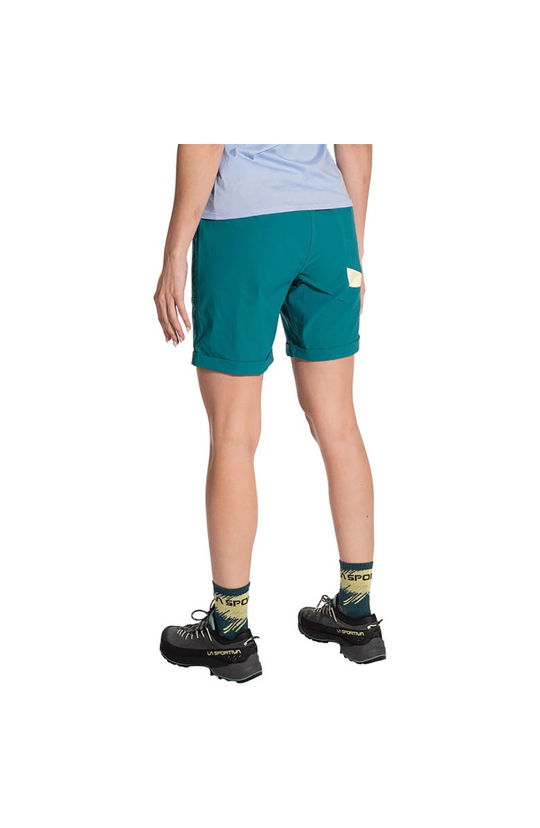La Sportiva Mantra Short - Women's, Alternate, color, Everglade/Zest