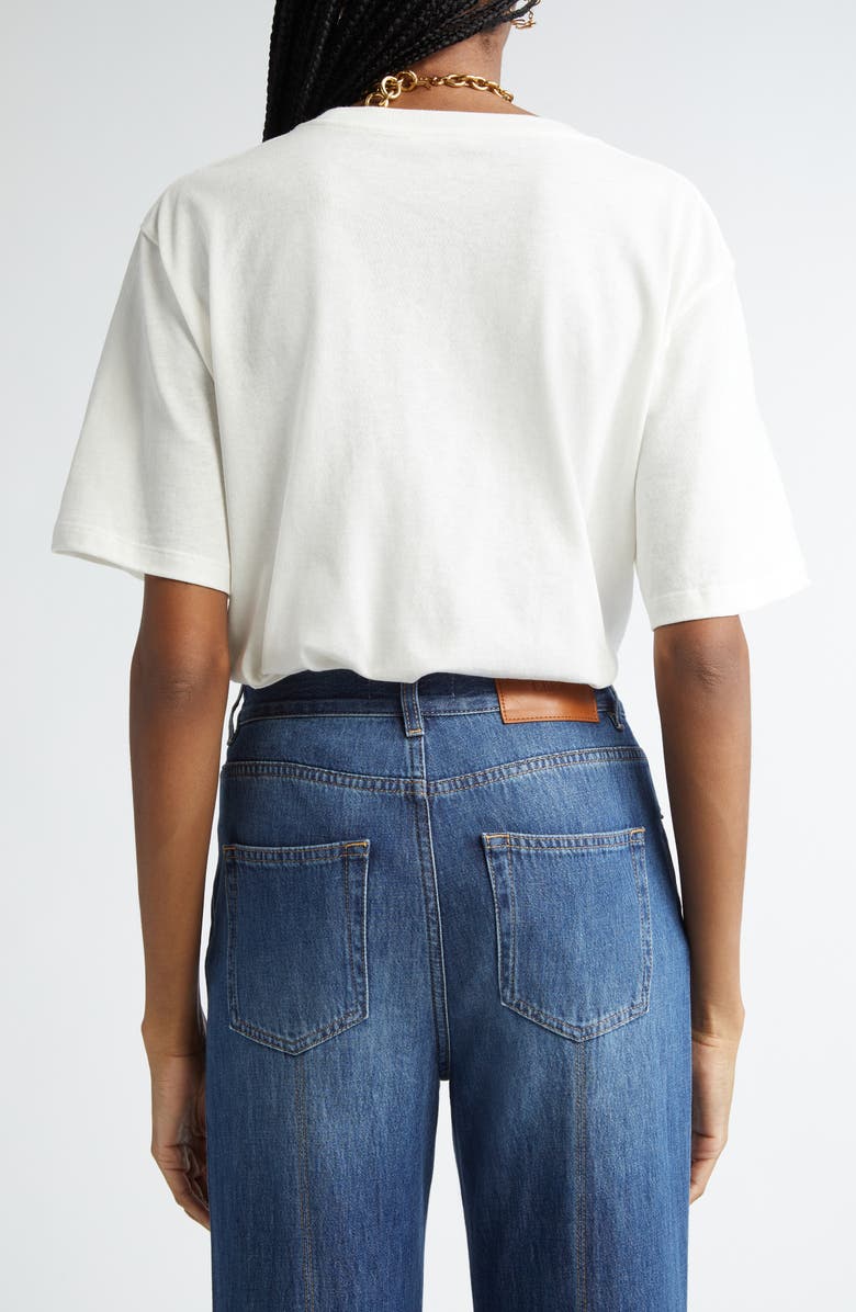 Chloé Oversize Logo Graphic T-Shirt, Alternate, color, 