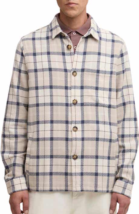 Vennel Texture Tartan Overshirt