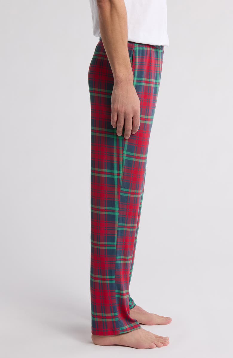 KicKee Pants Plaid Print Pajama Pants, Alternate, color,
