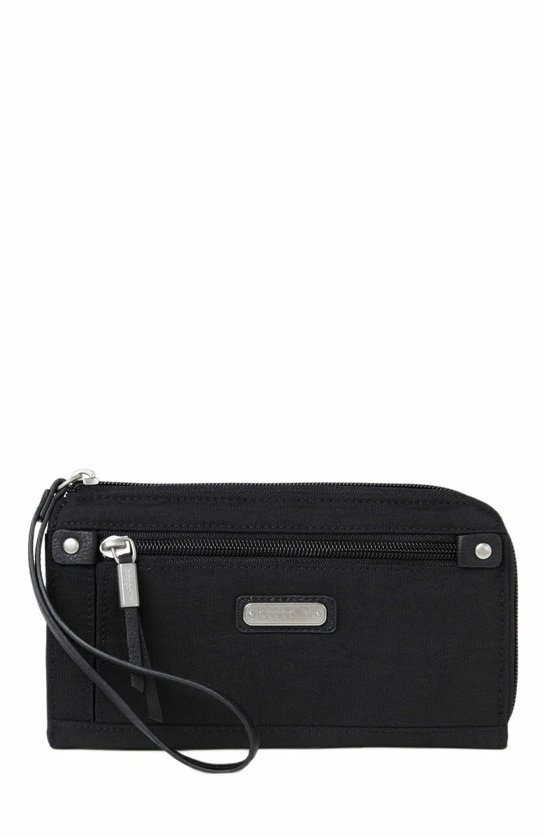 BAGGALLINI Zip Around RFID Wallet Wristlet, Main, color, 