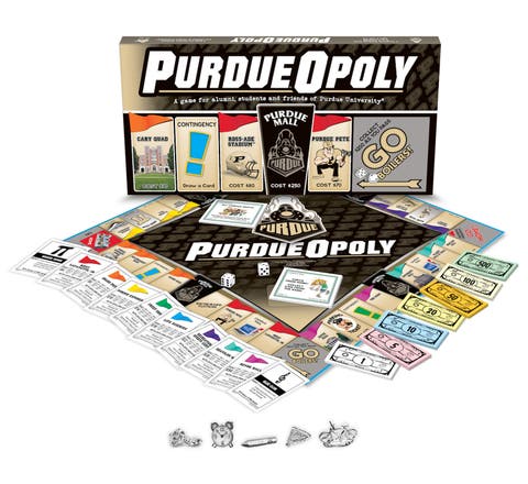 University of Purdue Opoly Monopoly Board Game