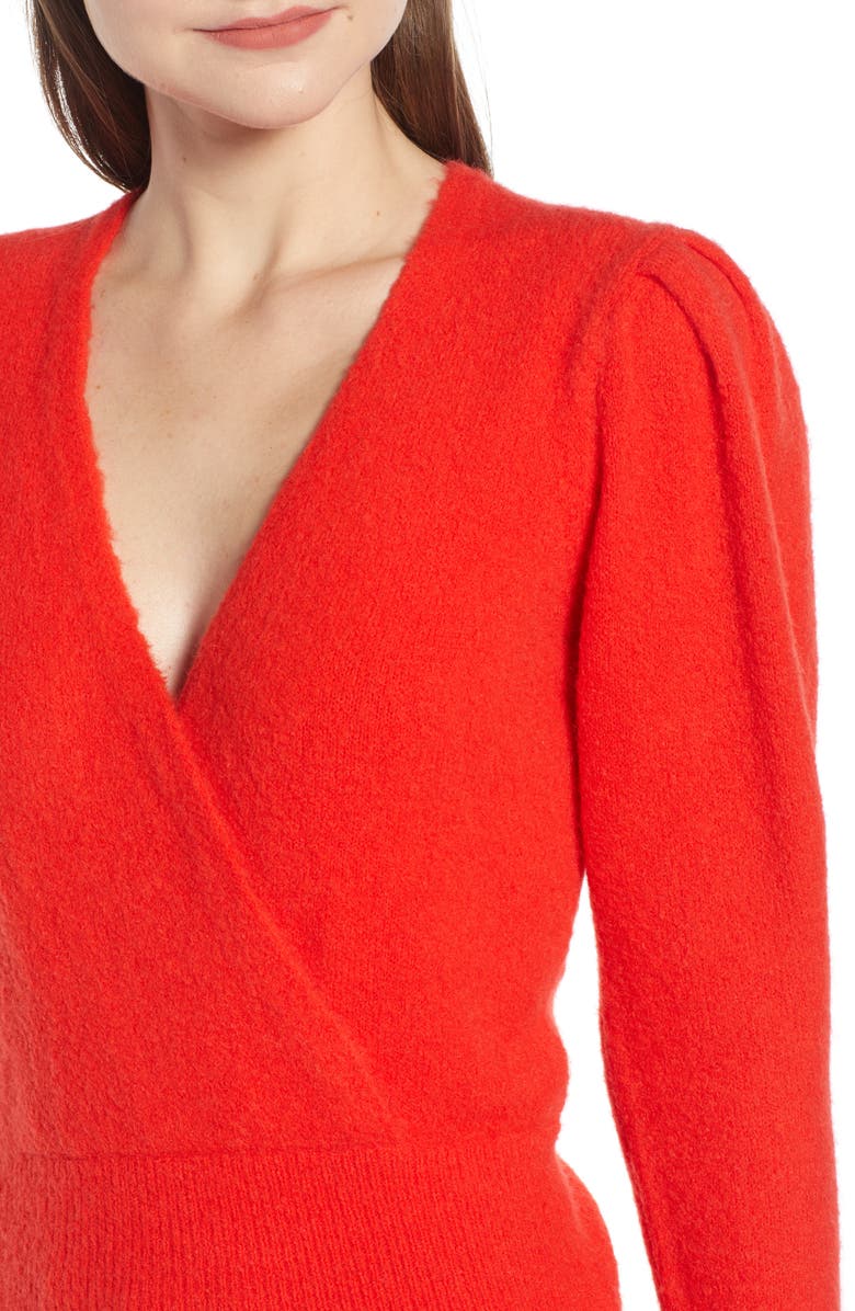 Something Navy Surplice Sweater, Alternate, color,