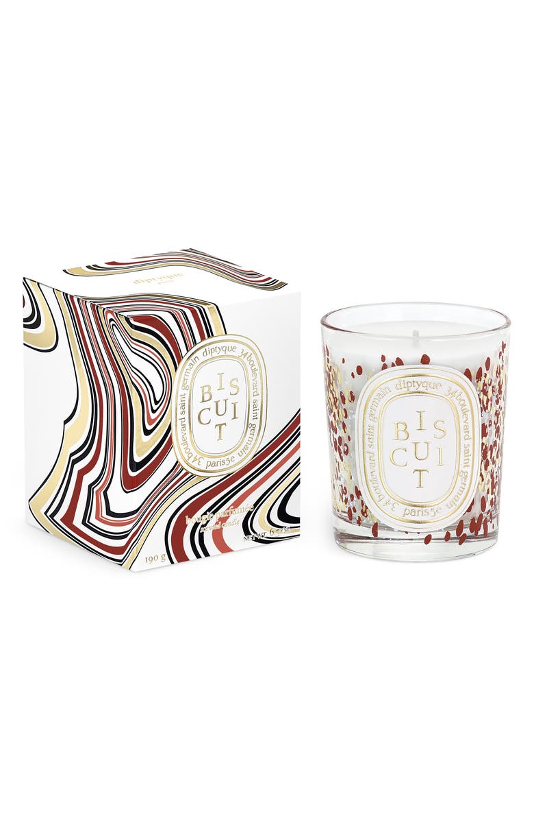 Diptyque Biscuit Scented Candle, Alternate, color,