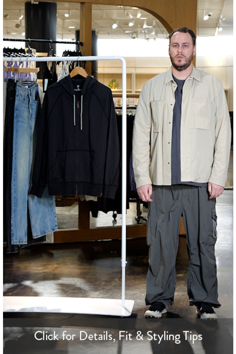 Ben & Terry Cotton Zip-Up Hoodie video