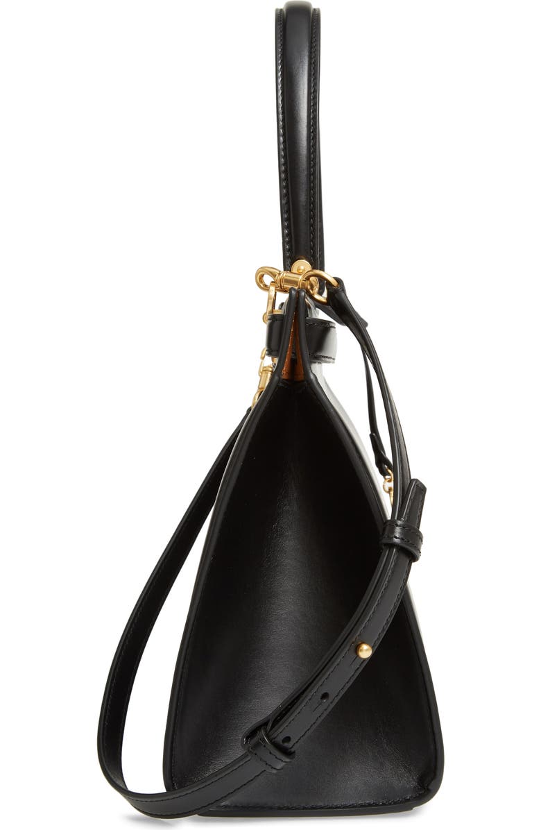 Tory Burch Large Lee Radziwill Leather Bag, Alternate, color,