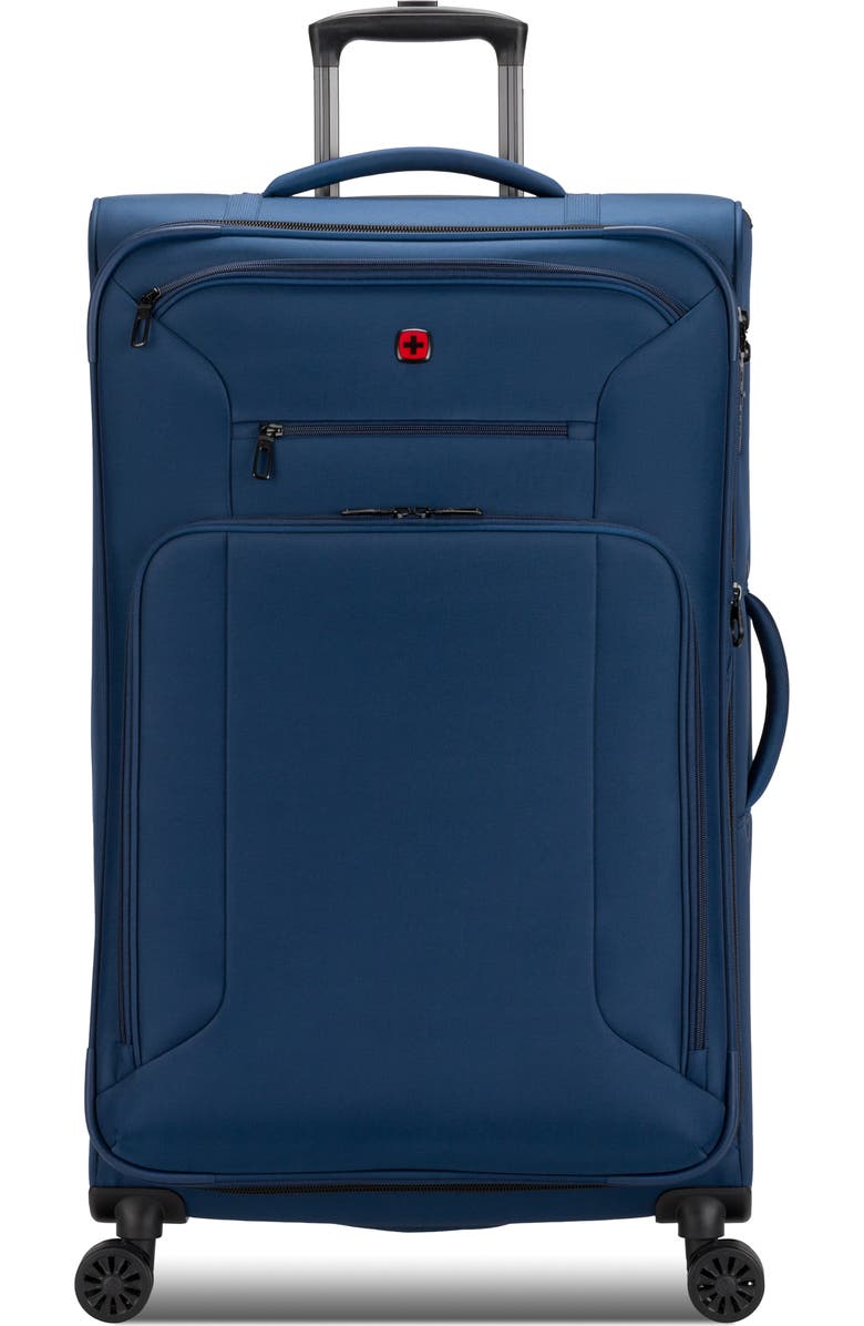 SWISSGEAR Wenger 7062 28-Inch Spinner Luggage, Main, color, Gibraltar Sea