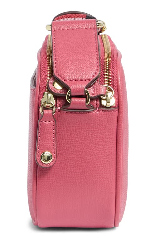 Shop Karl Lagerfeld Paris Maybelle Camera Crossbody Bag In Rose